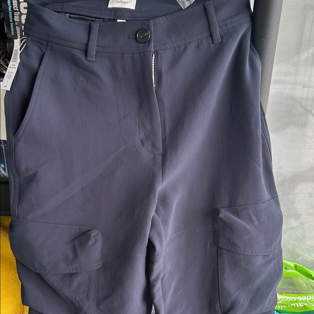 Wilfred Navy Cargo Pants